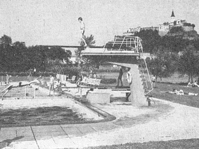 Güssing, Schwimmbad, 1973