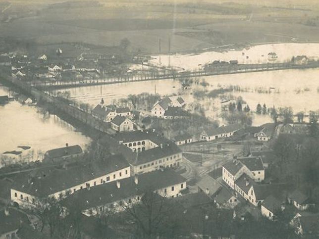 Güssing, Hochwasser, 1925