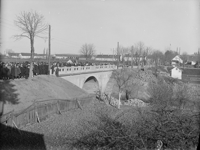 Güssing, Eröffnung der Mühlbrücke am 21.11.1926