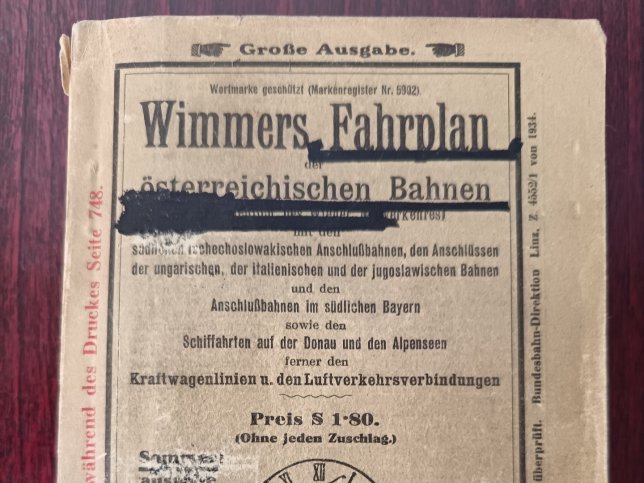 Gssinger Bahn, Fahrplan