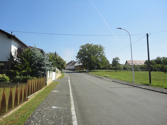 Ortsdurchfahrt in Urbersdorf