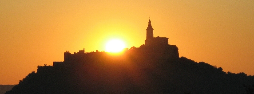 Burg Güssing, Sonnenuntergang